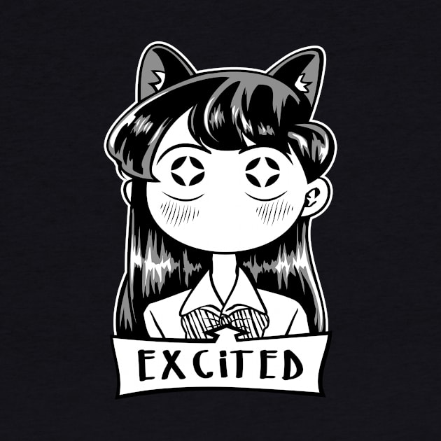 Komi-san Excited by gamergeek